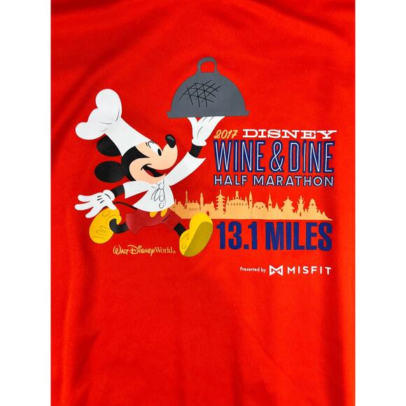 Men’s Champion Disney Wine and Dine Half Marathon 2017 Run Shirt Large Excellent - Picture 4 of 10